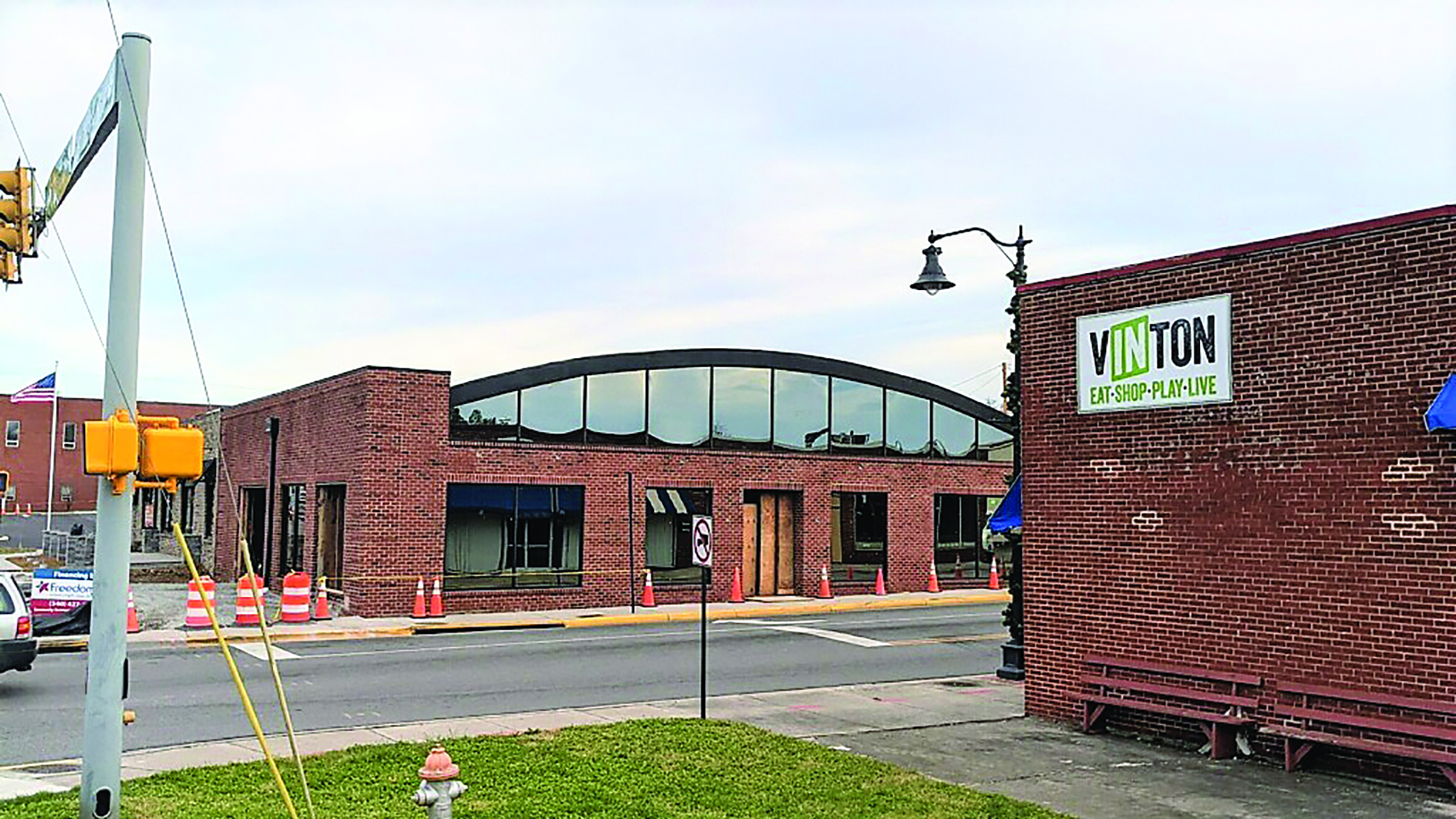 Vinyard Station will host a coffee shop, restaurant and retail space.