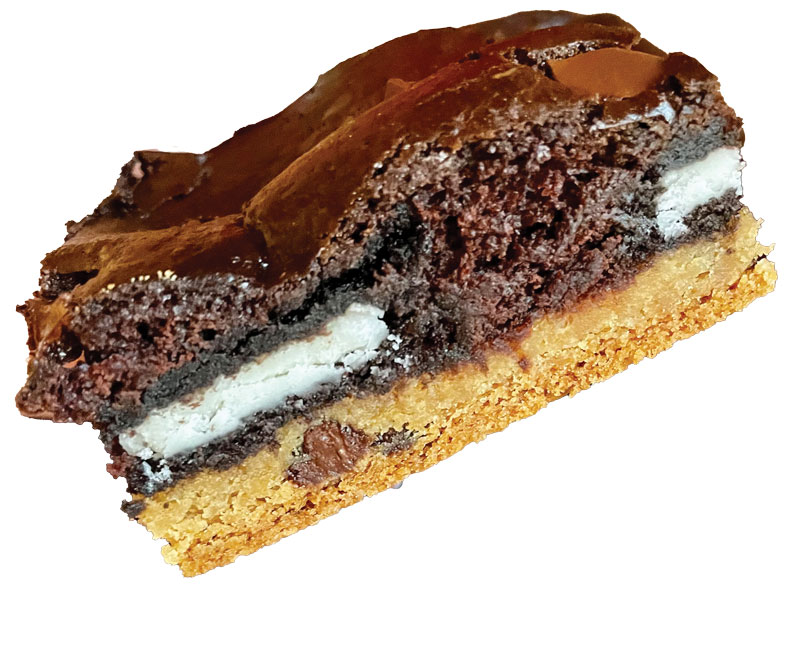 You’d never guess that Baked by Ryhan’s gooey stuffed s’mores cookies are vegan.