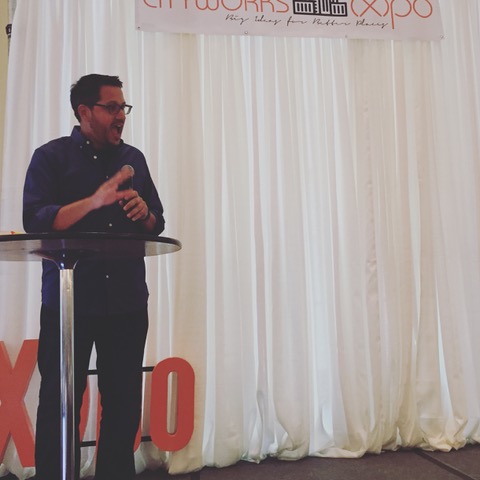 Author Sunil Yapa spoke of “radical empathy.”