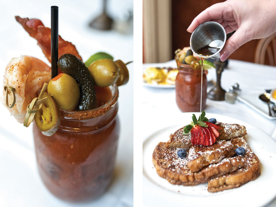 Bloody Mary and French Toast
