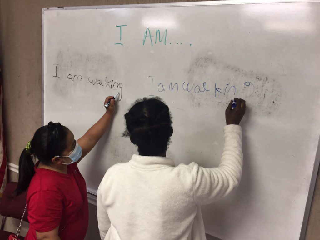With a focus on Functional Literacy Skills, BRL’s ESOL class programs provide adult learners with the reading, writing, and English communication skills they need to interact and operate in everyday settings and to make long-term plans so they can improve living conditions for themselves and their families.