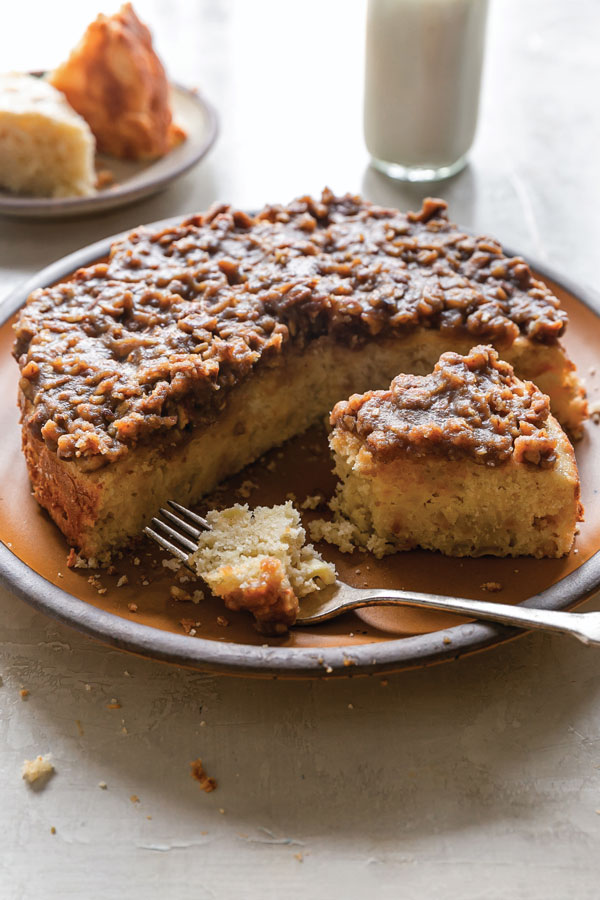 Frangelico Pecan Apple Cake