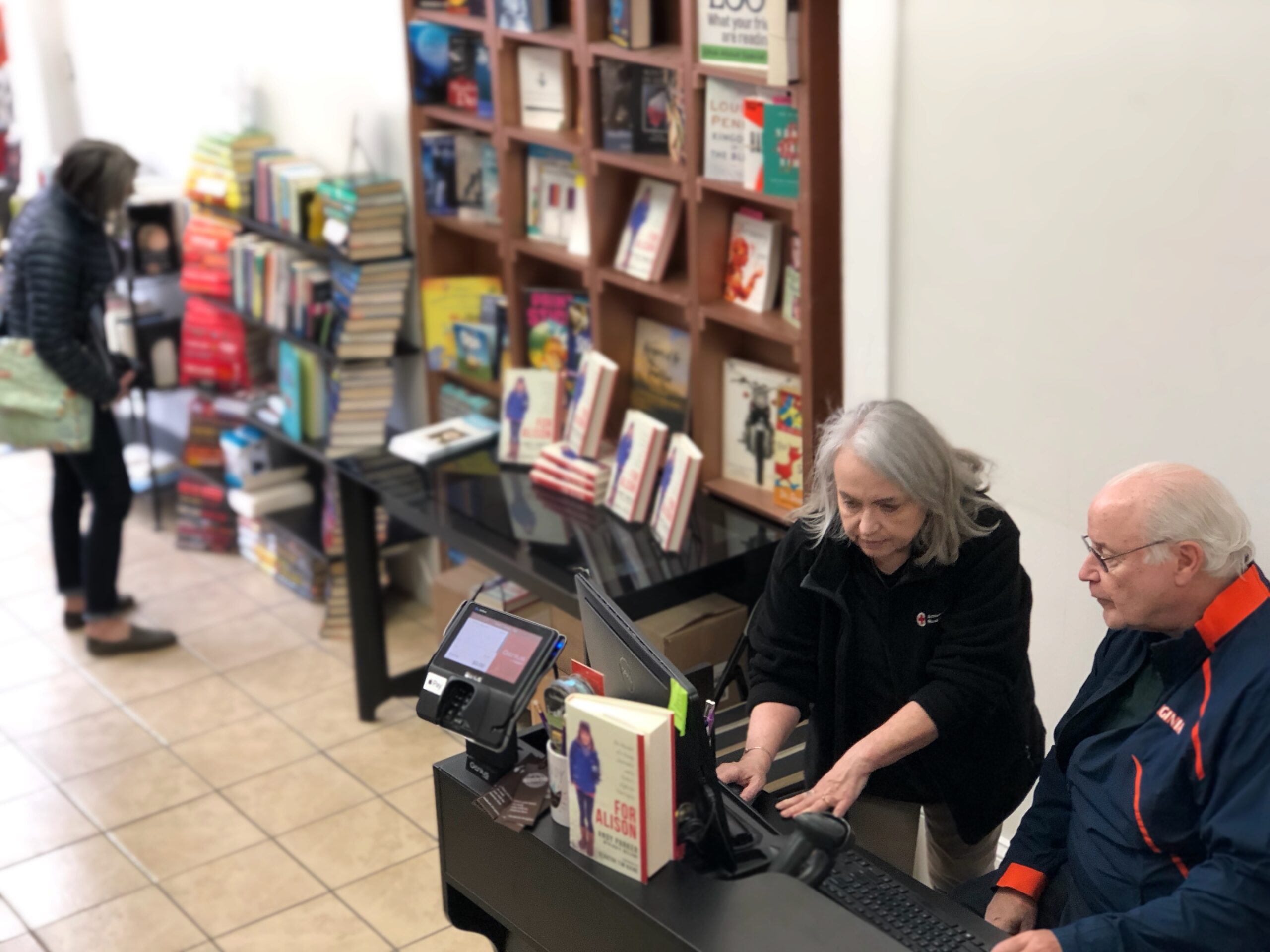 Doloris Vest runs her shop, Book No Further, which celebrates five years in October.