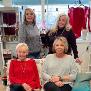 Sisters Fran Hall, Julie Bursey, Pam Simpkins and Rhonda Galatis of "The Sisters House" in Salem.