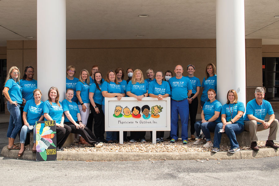 Physicians to Children walking teams celebrate incredible community outreach.