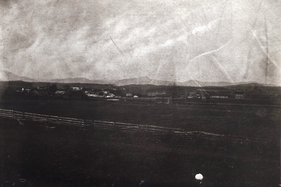 The town of Big Lick (Roanoke) in 1881.