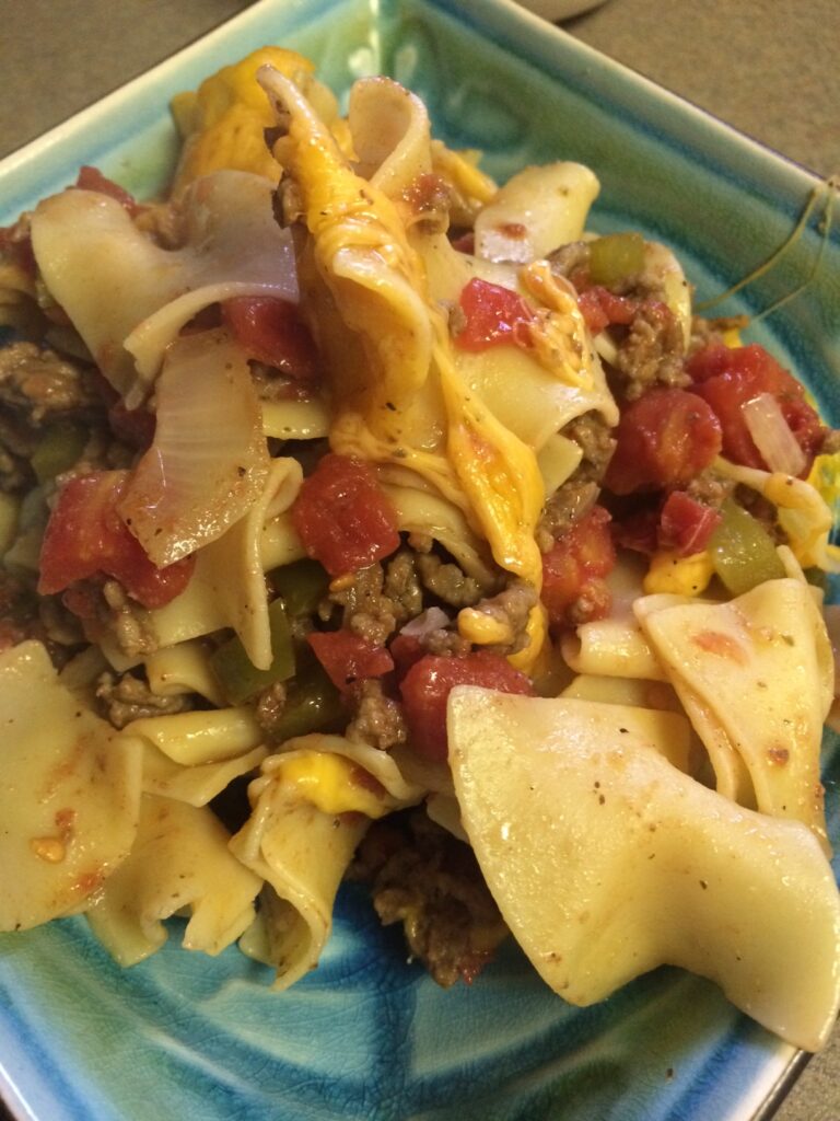 Cheeseburger Casserole