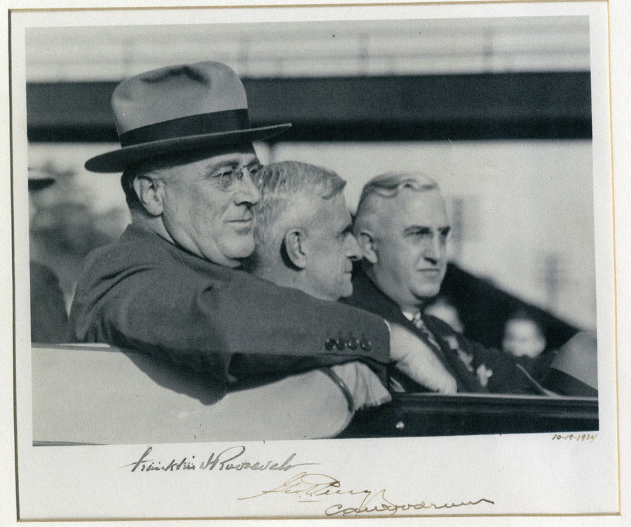 President Roosevelt’s visit offered one of the most exciting events in our local history.