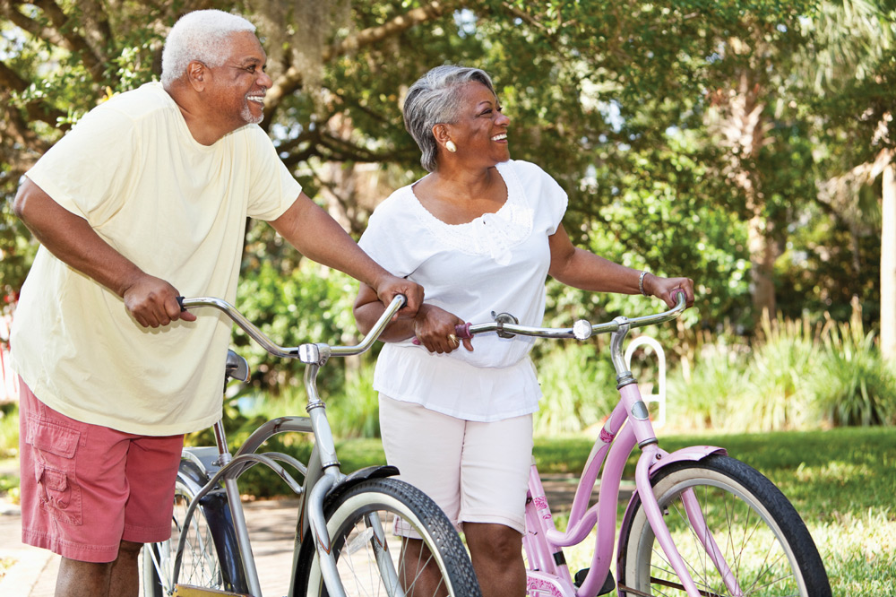 Staying active is key to a happy, healthy retirement.