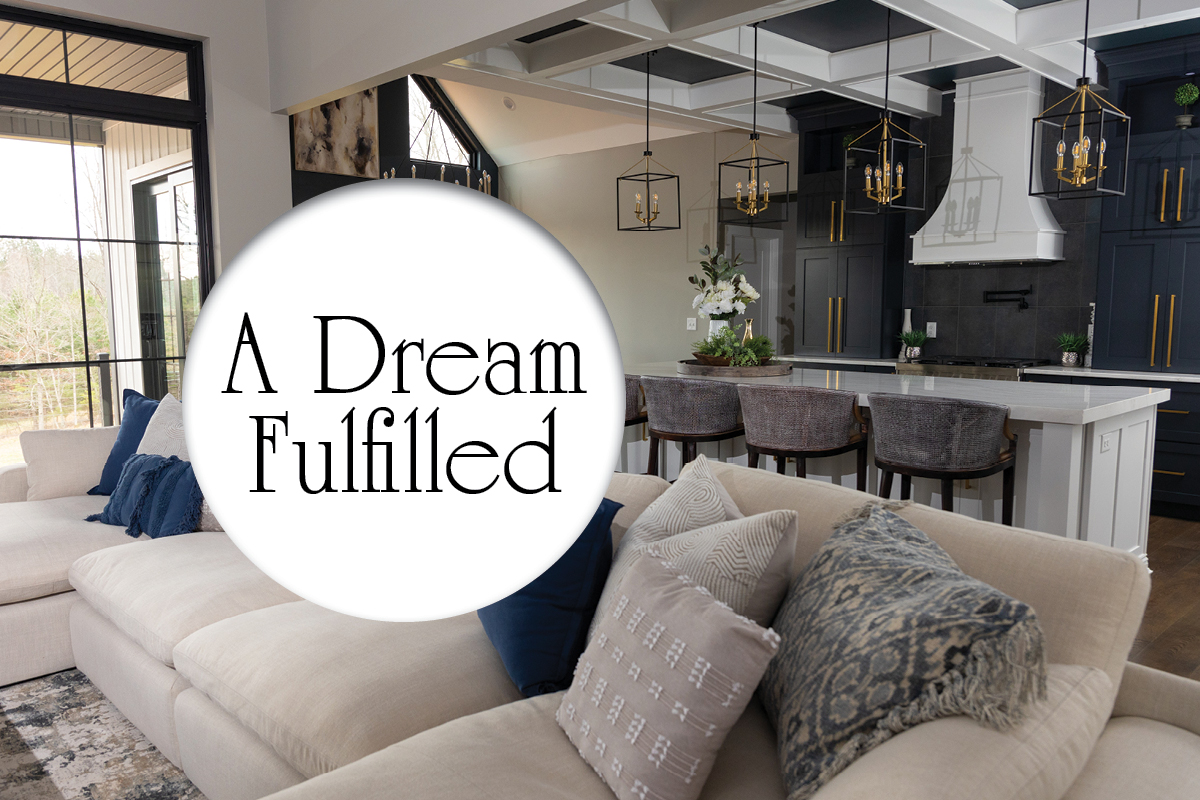 Warm lighting, cozy furniture and gorgeous paint colors create the home Alicia Smith dreamed of.