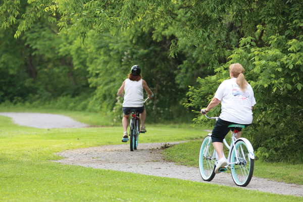 Whether out for a run or simply a stroll, Vinton's outdoor opportunities will get you moving.