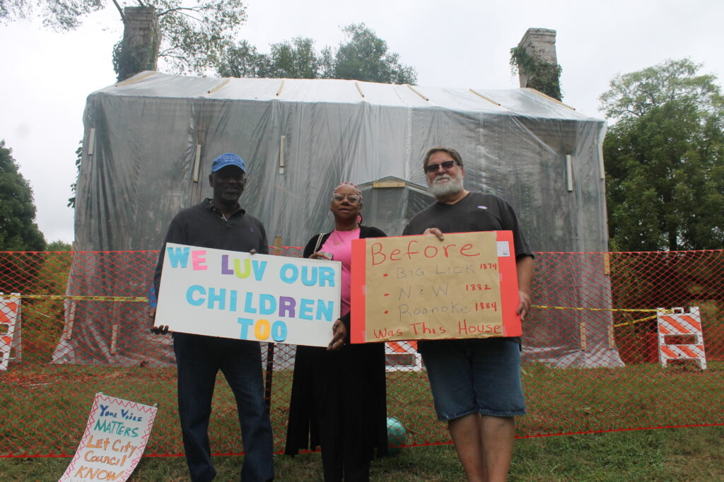 Those fighting to preserve the Evans House represent various ages and backgrounds.