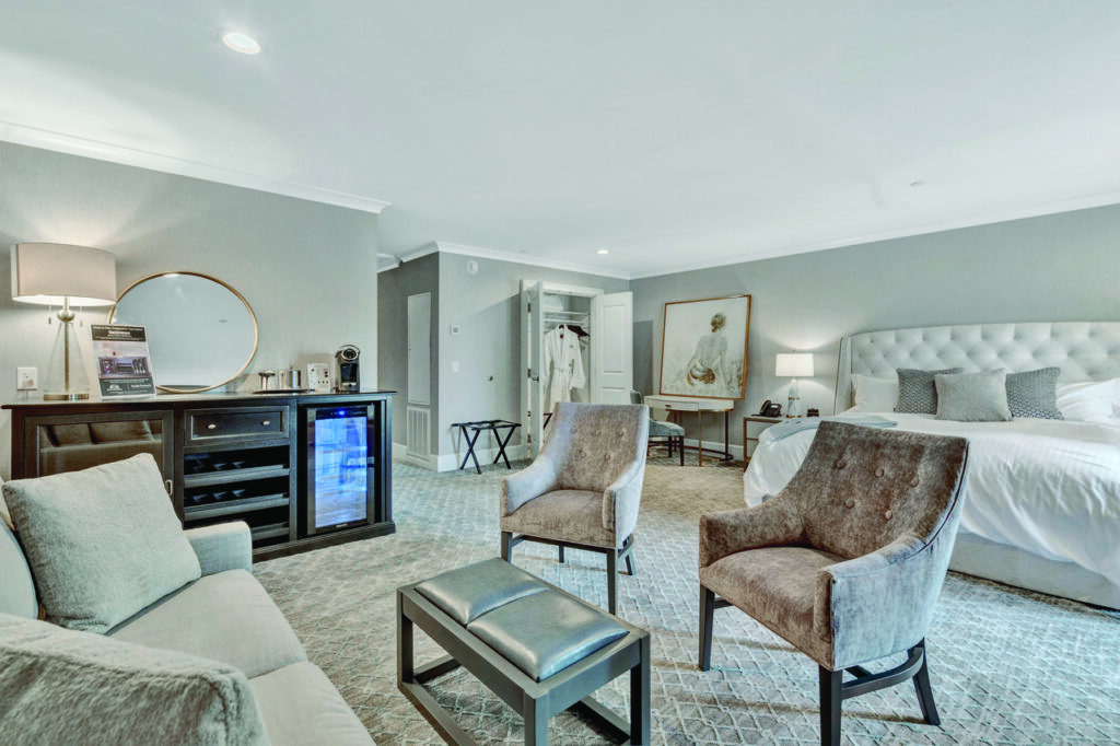 The Rowland Hotel interior.