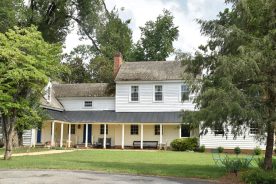 The Hollymead House is well over two hundred years old.