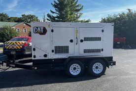The Department of Fire & EMS, is happy to announce the arrival of a new
trailer-mounted, mobile generator.