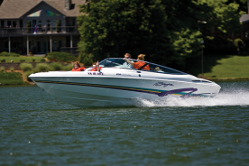 Boating on the lake is available through rentals at many spots.