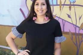 Local artist and graphic designer Ana Morales