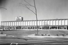 Sears Town the weekend prior to its grand opening in 1957.