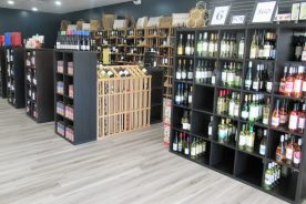 Wine Gourmet carries wine, cocktail kits, flavorful sauces and snack mixes.