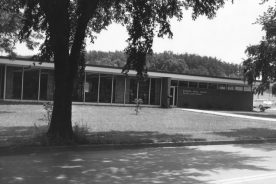 The Raleigh Court Branch Library in 1968, when John was a regular patron.