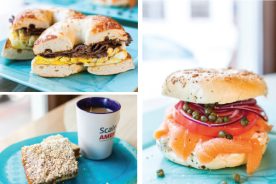 Bagel sandwiches and other delectable options await on the menu at R.T. Smith's Deli.