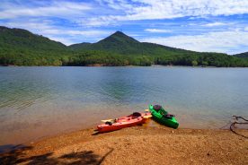 Carvins Cove is a popular spot for hiking, biking and boating and it remains open for all.