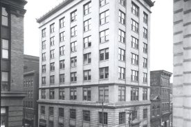 The State and City Bank at 102 Campbell Avenue, SW, in 1928.