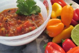 Fire-roasted Cherry Tomato Salsa