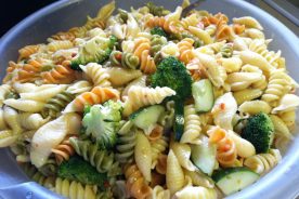 The easiest pasta salad you'll ever make.