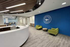 Glen College of Nursing Reception Area