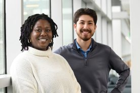 CCAP alumni Antoinette Yemey and Tony Saade