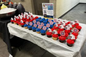 The cutest of cupcakes at last year's Roanoke FireEMS Annual Fire Prevention Art Contest Banquet.
