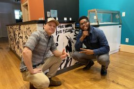 Quincy Randolph (right), the chef/owner of RND Coffee Lounge, and Nate Sloan (left), chef/owner of Bloom, will open Crème Fresh in Wasena on August 27, 2021.