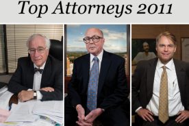 S.D. Roberts Moore (left), William Poff (center) and John Lichtenstein.