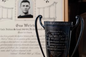 At Randolph Macon, teams under Gus Welch became among the first to travel to games by bus.
