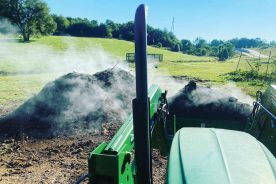 The Harvest Collective breaks ground on their composting center.