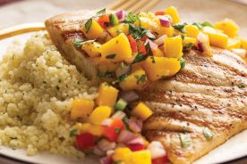 Grilled Red Snapper with Mango Salsa