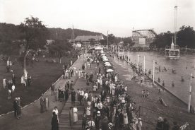 Lakeside Amusement Park was built in 1920 on Mason's Creek., Courtesy of Roanoke Public Libraries.