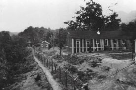 The German POW Camp at Catawba in 1944.