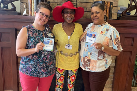 Left to Right: Amber Hughes, Deleva Pierson, Sybil Terry