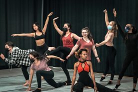 The MHIM dancers work to make invisible mental health challenges visible.