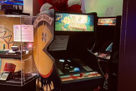 Writer Anthony and his partner enjoy date night at the STARcade.