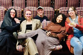 Members of the Post-Apocalyptic Poets for a Pre-Apocalyptic World.