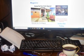 Our writer's desk.