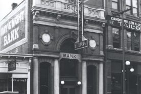 The Day and Night Bank Building was Shenandoah Life Insurance Company’s first location.
