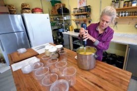 Susan Huff looks forward to feeding her community at The Soup Shop, opening in May.