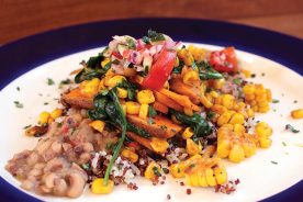 For a Firefly vegetarian feast, order the Incan Bowl.