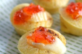 Jalapeno jelly popovers