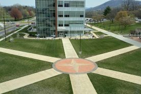 Virginia Western STEM courtyard
