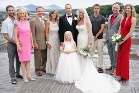 Joan Duus and her family